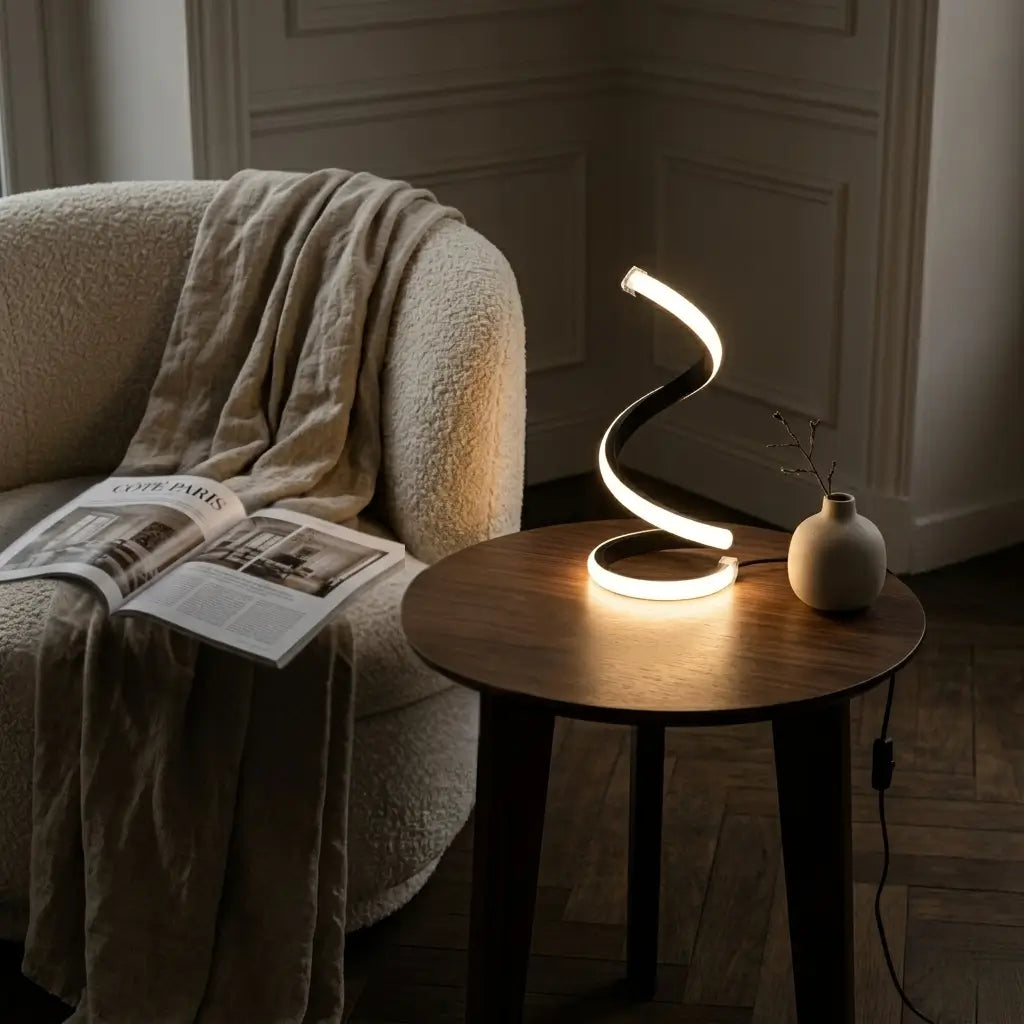 lampe design spirale