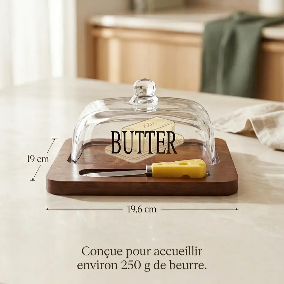 beurrier avec couteau
