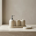 accessoires de salle de bains au design minimaliste
