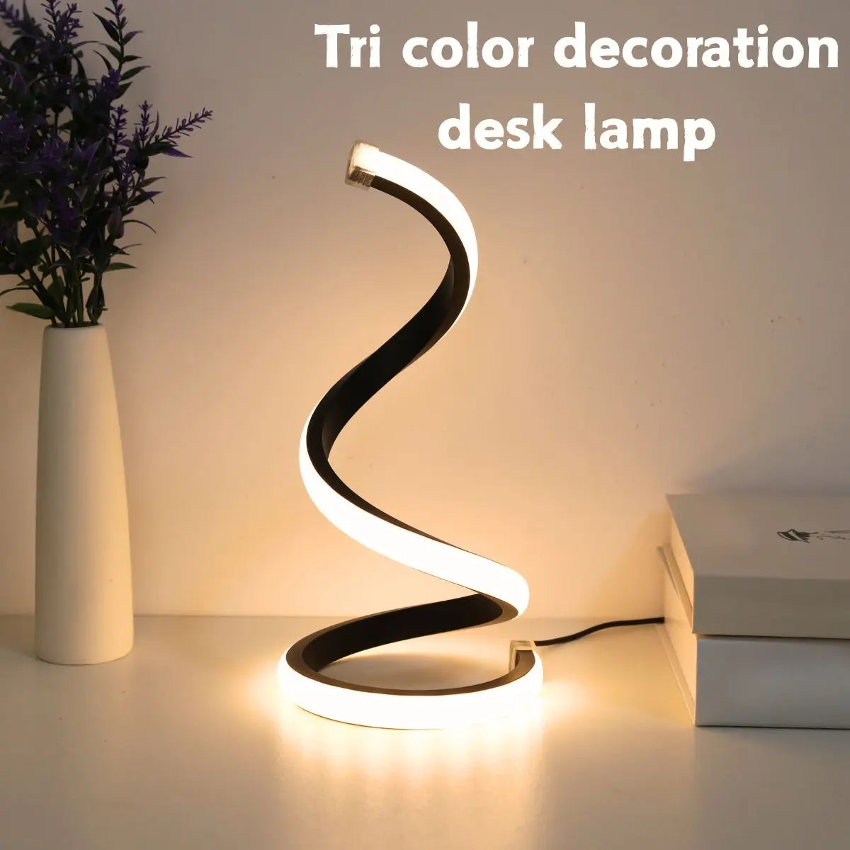 LED spiral de mesa
