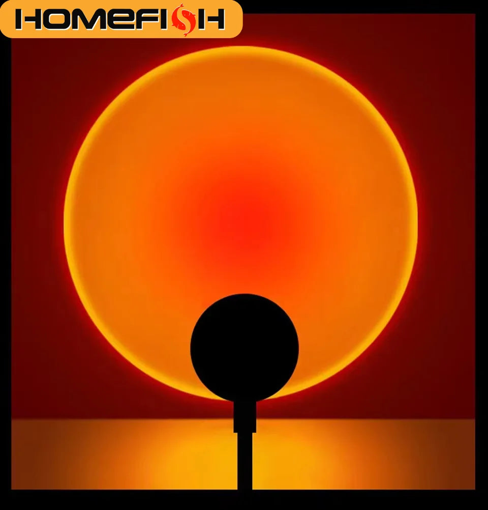 HOMEFISH LED Sunset Projection