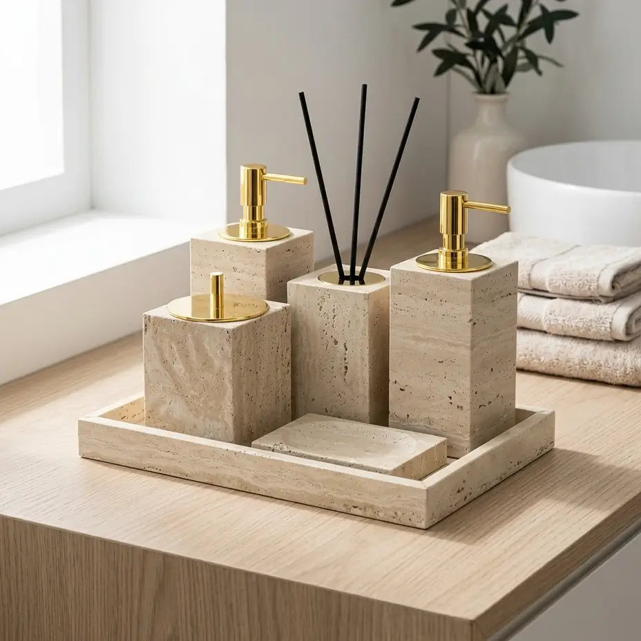 kit d'organisation pour salle de bain
