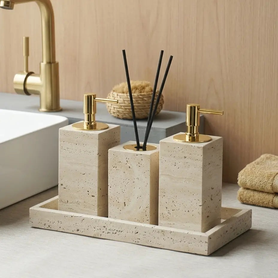organisateur de comptoir pour salle de bain