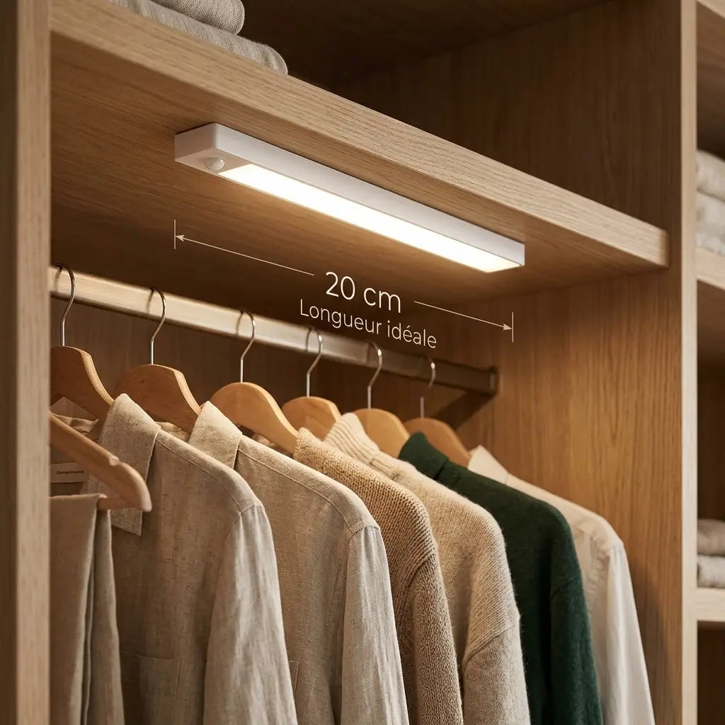 Barre LED LumiSense™ de 20 cm.